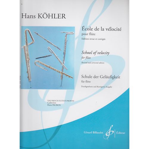 Kohler Hans - Ecole De La Velocite - Flute