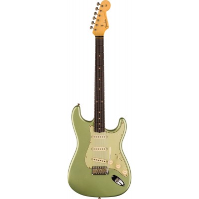 CS Stratocaster 59 Time Machine RW Journeyman Relic Faded Aged Sage Green Metallic