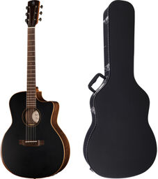 CLG-70ASR CE SBK Solid w/Case Naturel mat avec table noire