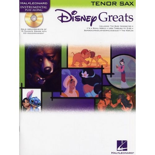 DISNEY GREATS TENOR SAXOPHONE - TENOR SAXOPHONE