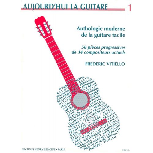 Vitiello - Aujourd'hui La Guitare Vol.1 - Guitare