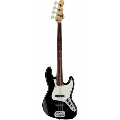 Fullerton Deluxe Jazz Bass Black RW