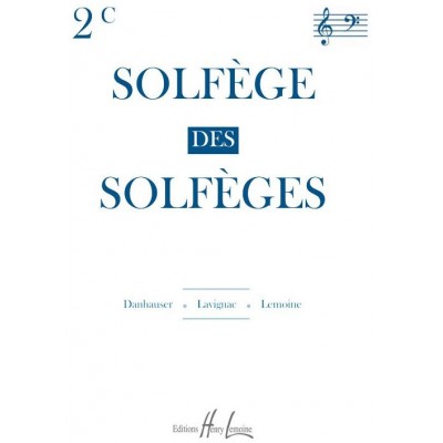 Lavignac - Solfege Des Solfeges Vol.2c Avec Accompagnement