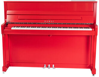 K-200 MEP Silver Red rouge mat avec garniture argentée