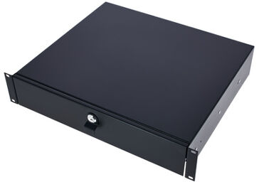 49122 Rack Drawer 2U Noir