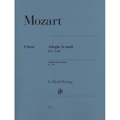 Mozart - Adagio En Si Mineur KV 540 - Piano