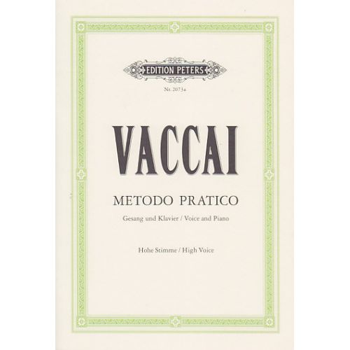 Vaccai - Methode Pratique (voix Haute)