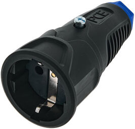 2520-sb Taurus2 Socket Black with blue marking ring