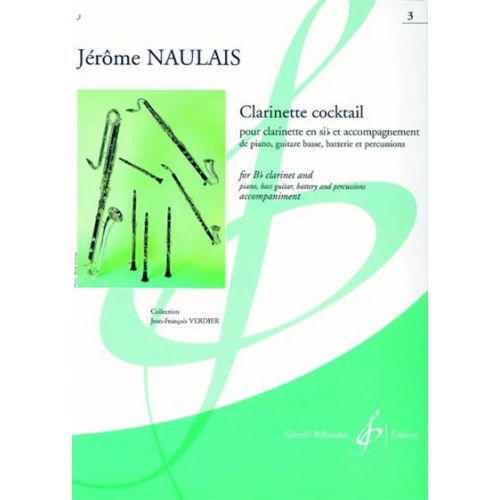 NAULAIS JEROME - CLARINETTE COCKTAIL VOL.3