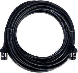 Cat.8.1 SLIM-Patchkabel 7,5m noir