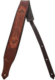 Hand Tooled Celtic Strap Camel