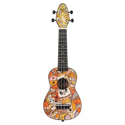 Pack Ukulele Soprano Keiki Voodoo Puppet