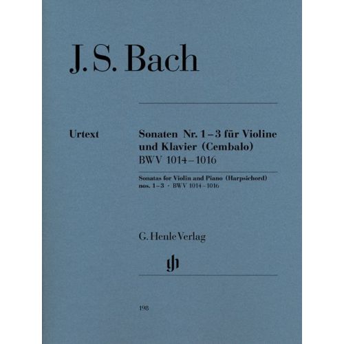 Bach J.S. - Sonatas For Violin And Piano (harpsichord) 1-3 BWV 1014-1016