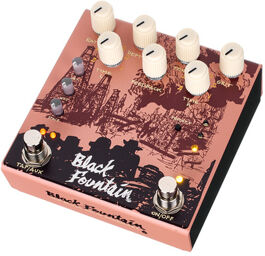 Black Fountain Stereo Delay TE Terracotta