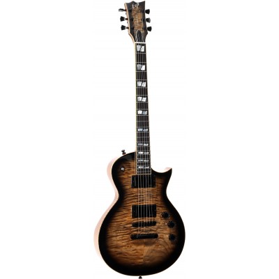 Usa Eclipse Quilted Maple Fishman See Thru Black Sunburst