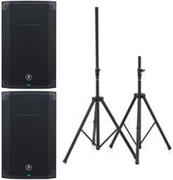 Thump 15v4 Stereo Stand Bundle noir