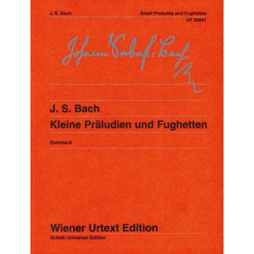 BACH J.S. - PETITS PRELUDES ET FUGUES