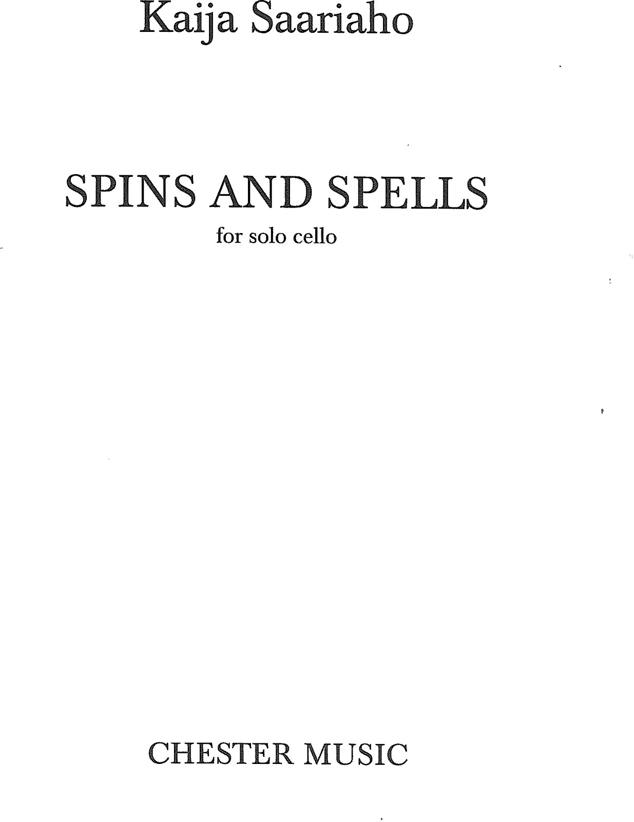 Spins And Spells