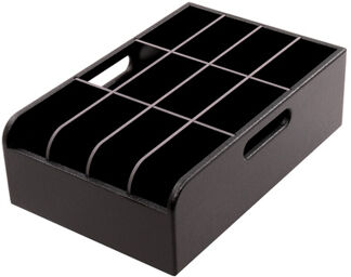 Multiflex 40cm tray divided Noir
