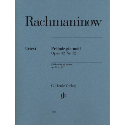 RACHMANINOV S. - PRELUDE OP.32 N°12