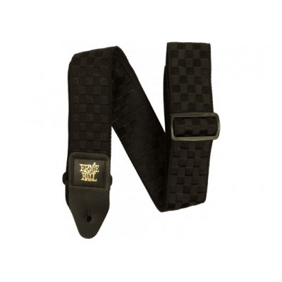 Sangle Jacquard Black Checkers