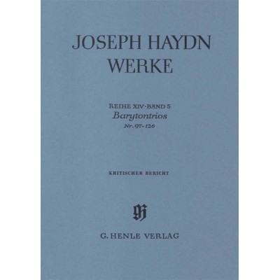 Haydn Joseph - Trios Avec Baryton N°97-126