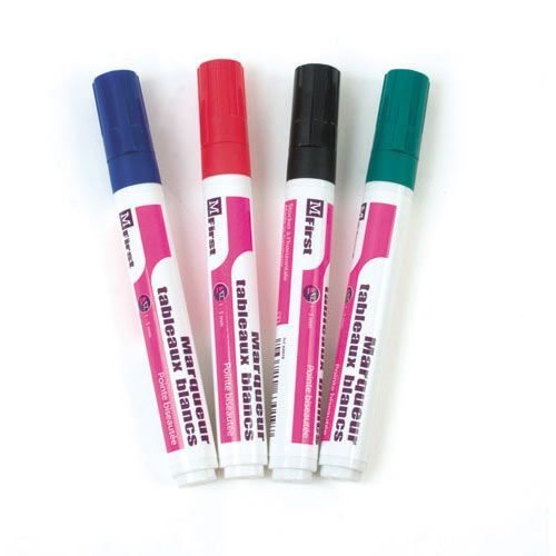 Etui De 4 Marqueurs Pour Tableau