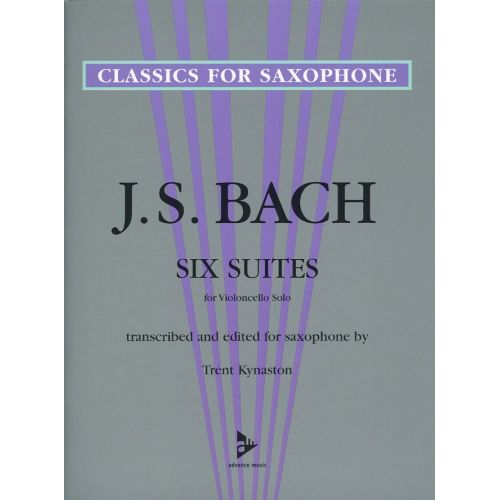 J. S., Kynaston T. - Six Suites For Violoncello Solo - Saxophone