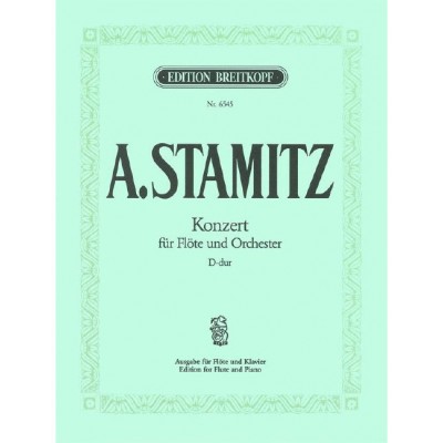 Stamitz - Flätenkonzert D-dur - Flute et Piano