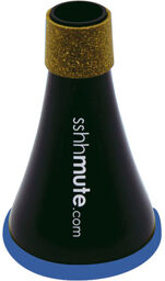 Practice Mute Piccolo Trp. BL Noir