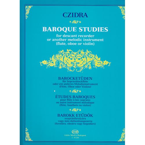 Czidra L. - Baroque Studies For Descant Recorder