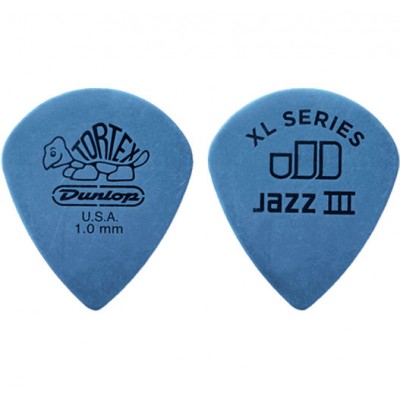 Tortex Jazz III XL 498P100 Pack 12 Médiators 1MM