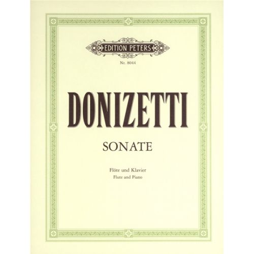 Donizetti Gaetano - Flute Sonata In C