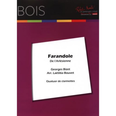 Bizet Georges - Farandole De L'arlesienne - 4 Clarinettes