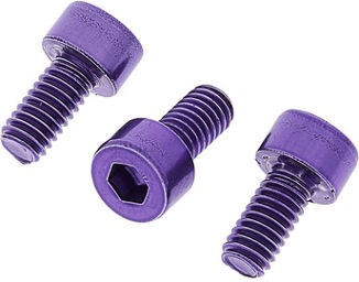 Nut Clamp Screws Stnl Steel PL Violet
