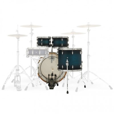 Renown Maple Stage Standard 22 Satin Antique Blue Burst