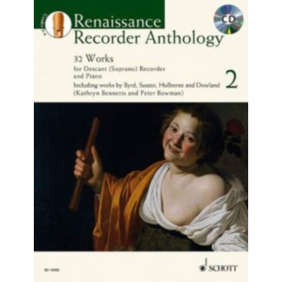 BENNETTS KATHRYN / BOWMAN PETER - RENAISSANCE RECORDER ANTHOLOGY VOL. 2 - DESCANT RECORDER AND PIANO