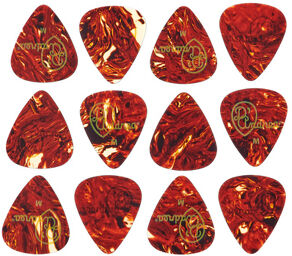 Celluloid Pick Set 0,71 Shell