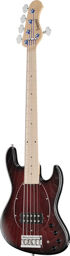 MetroLine Vintage SA BB TS 5 Burgundy Blackburst Transparent Satin
