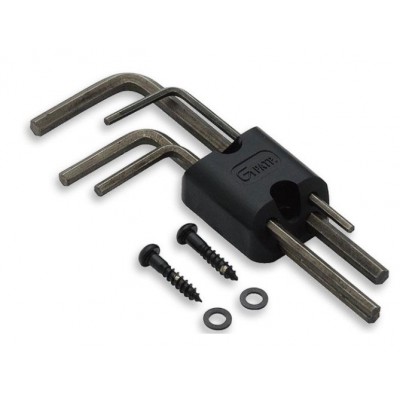 PORTE CLES ALLEN+ 1.5/2/2.5/3MM ALLEN KEYS
