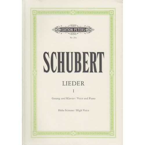 Schubert Franz - Lieder Vol.1 - Voix Haute