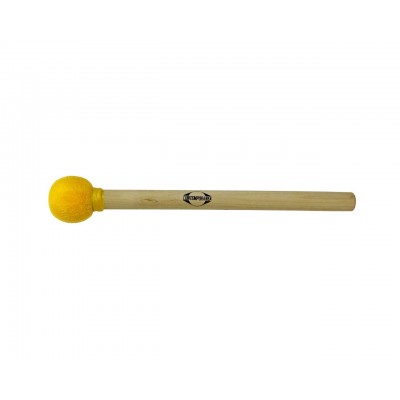 G-BS01y - Mailloche De Surdo Jaune Bois 35CM
