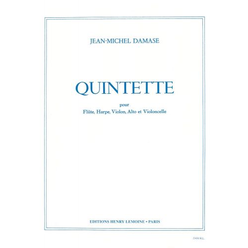 Damase Jean-Michel - Quintette Op.2 - Flute, He, Violon, Alto, Violoncelle