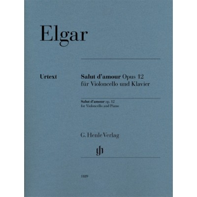 Elgar Edward - Salut D'amour Op.12 - Violoncelle & Piano