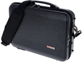 BM307D Double Zip Case Clar Noir