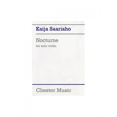 Saariaho Kaija - Nocturne - Violon Solo