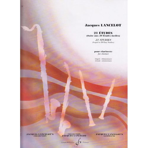 Lancelot Jacques - 21 Etudes - Clarinette