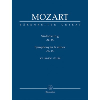 Mozart W.a. - Symphony N°25 G Minor KV 183 - Score