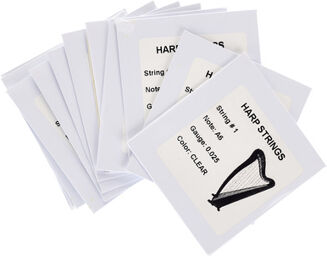 Strings for Roundback Harp 12