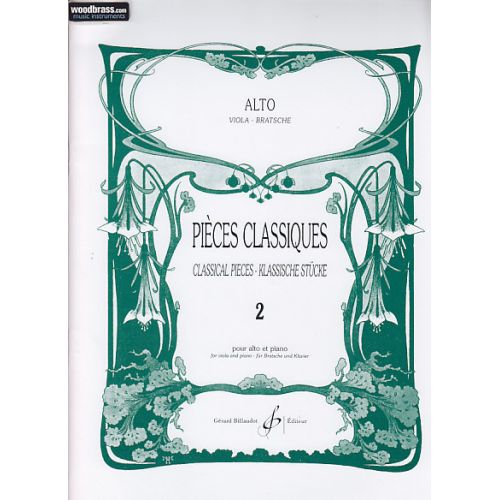 Pieces Classique Vol 2 - Alto, Piano
